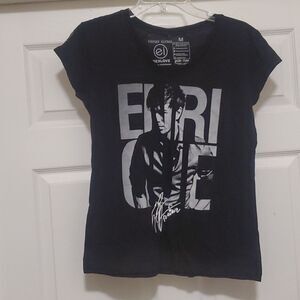 Enrique Iglesia black white gray tee